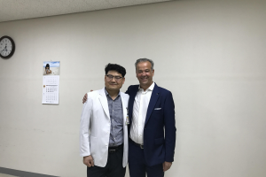 Doctor Lagast meeting and teaching surgery in Gwangiu (Zuid-Korea)