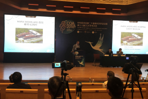 Dokter Lagast op werkbezoek in China