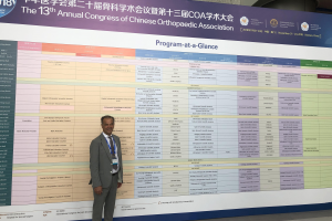 Dokter Lagast op werkbezoek in China