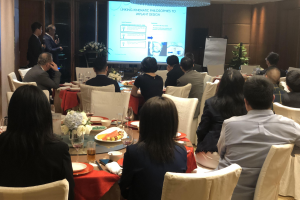 Dokter Lagast op werkbezoek in China